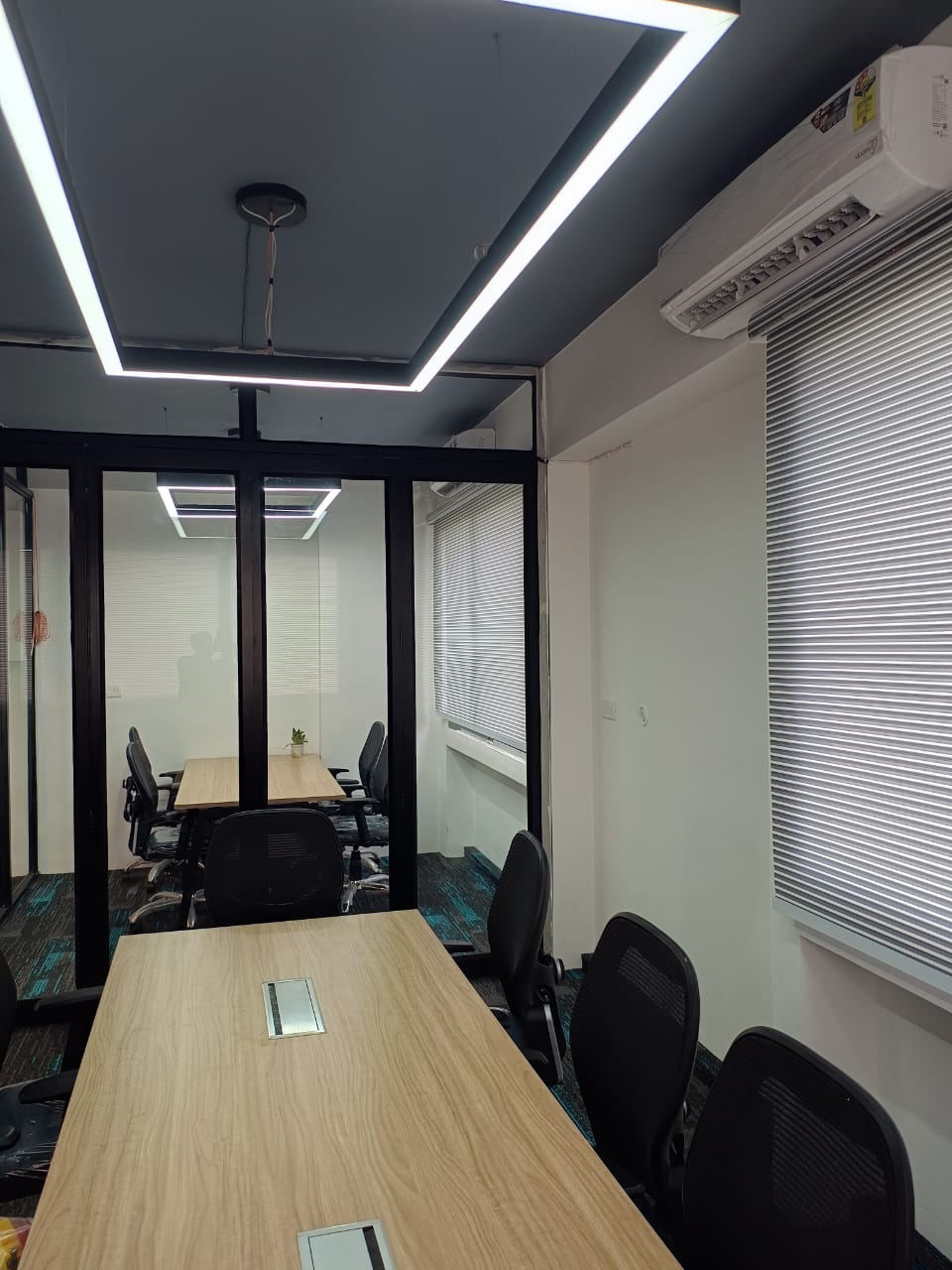 Expandable conference room at AtWork FinTech