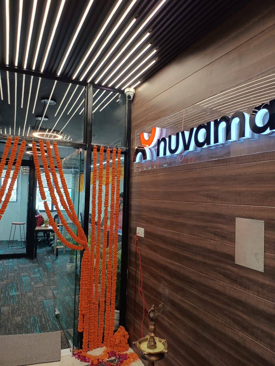 Office entrance exterior at AtWork FinTech